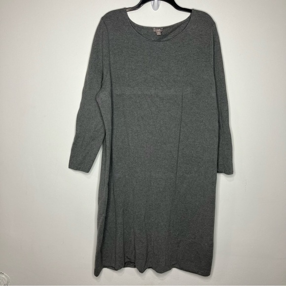 J. Jill wool Blend dress gray size 2X - Picture 1 of 8